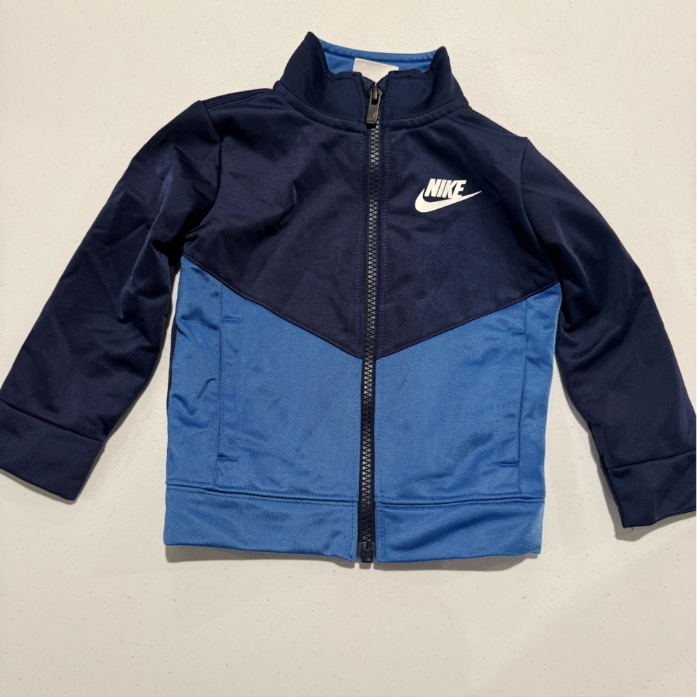Nike Navy and Royal Blue Jogger Track Suit Set size 18M - Picture 2 of 7